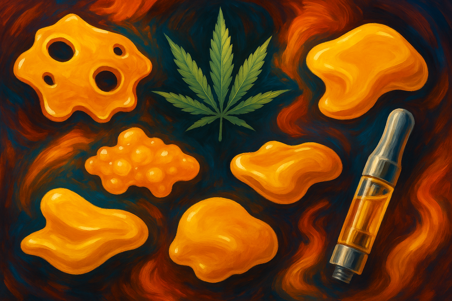 The Complete Guide to Cannabis Concentrates: Understanding Types, Processes, and Cartridge Varieties