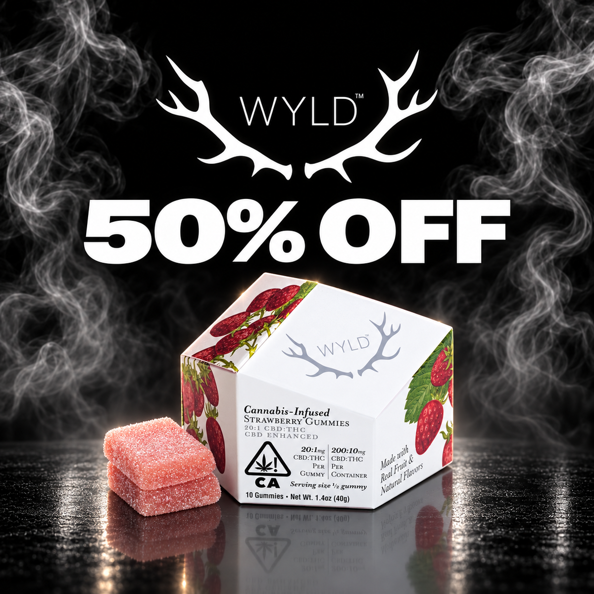 WYLD 50% OFF WYLD