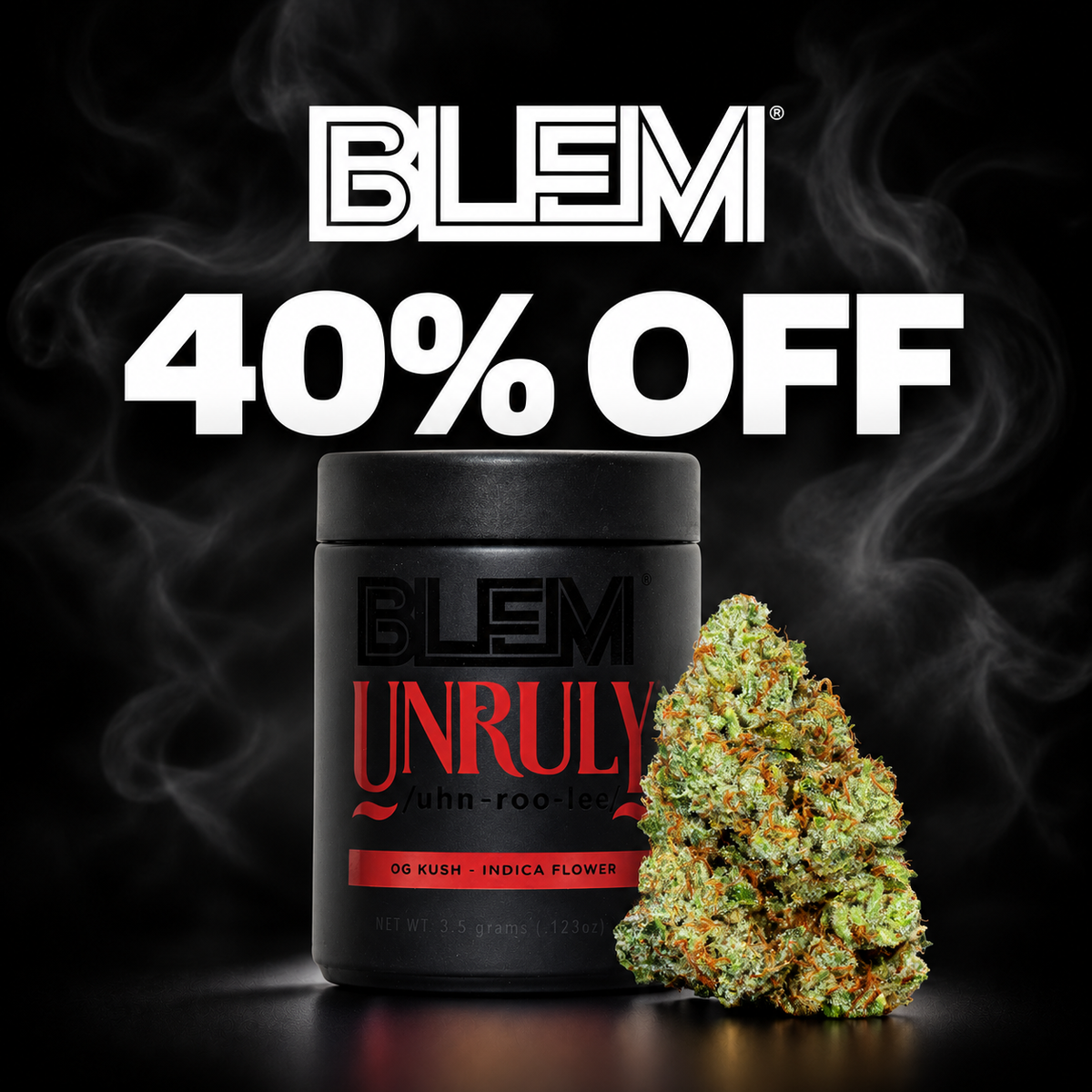 BLEM 40% OFF BLEM