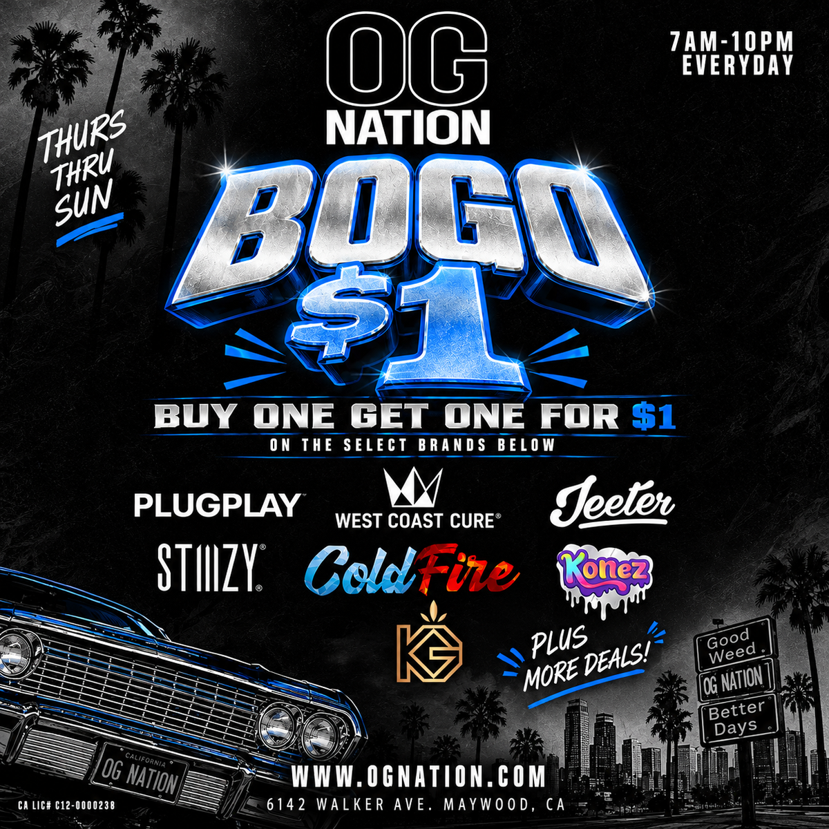 BOGO SPECIALS BUY 1 GET 1 FOR $1 Select Brands Only.