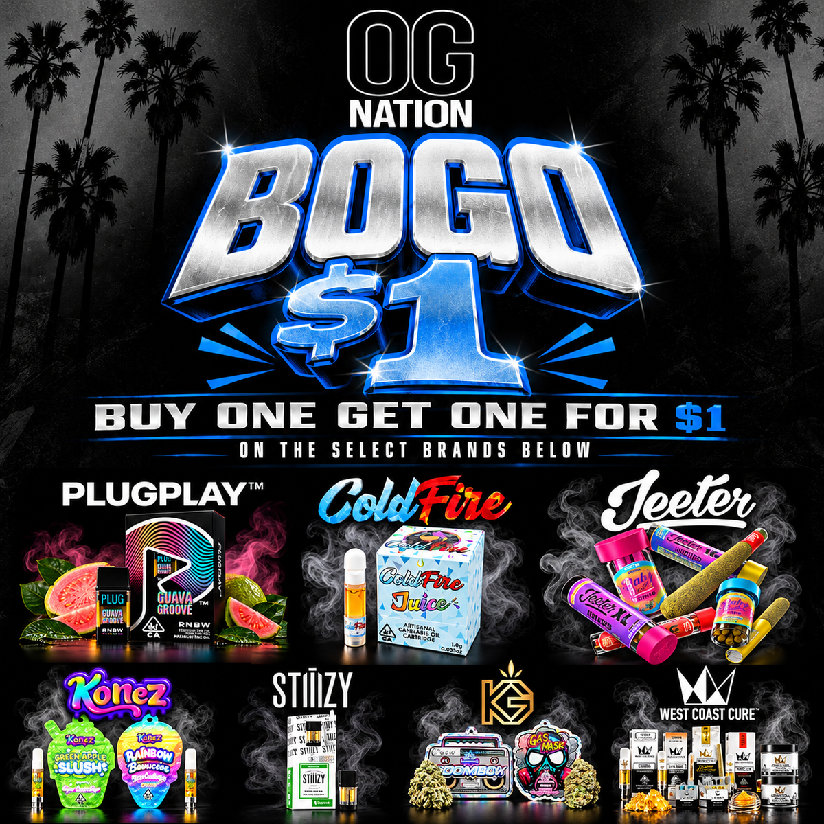  BOGO DEALS ALL WEEK LONG!